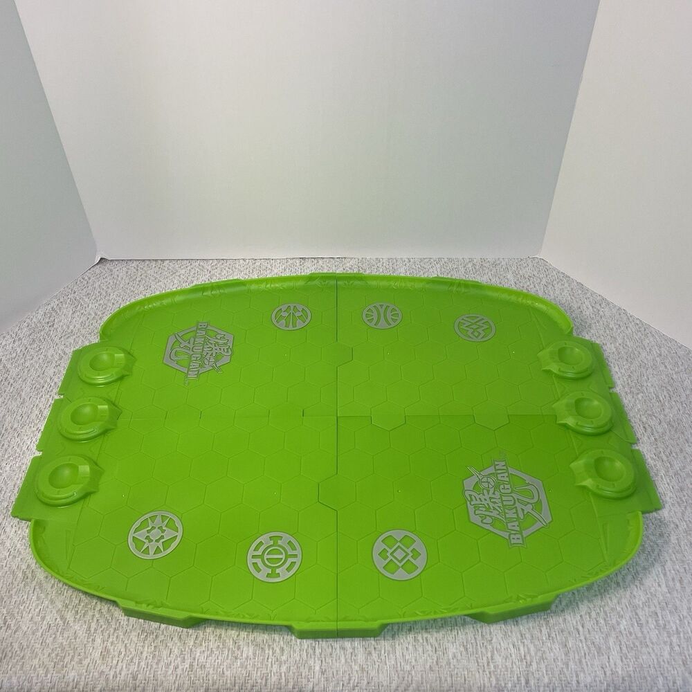 Bakugan Eco Battle Arena Play Board Neon Green - Arena Only